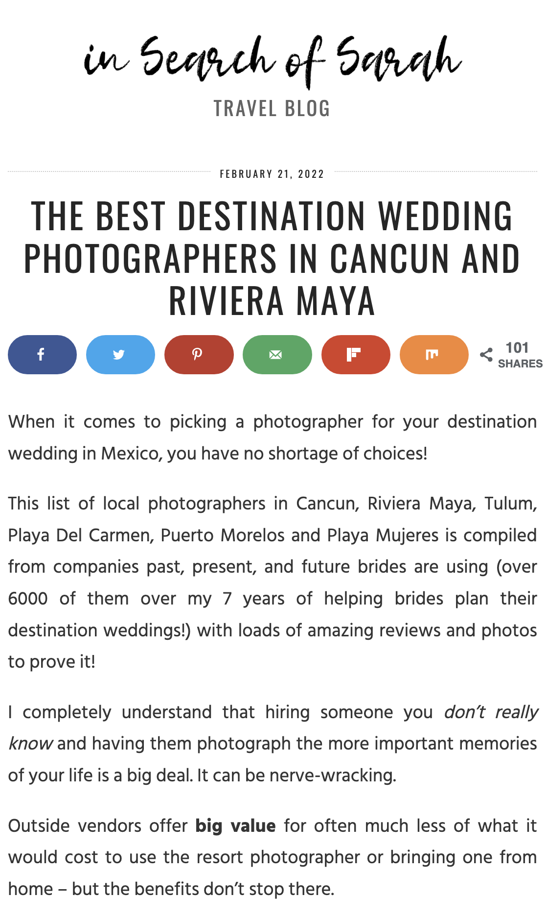 THE BEST DESTINATION WEDDING PHOTOGRAPHERS IN CANCUN AND RIVIERA MAYA